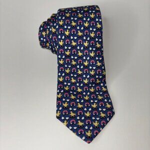 Vineyard Vines Men's 100% Silk Tie Necktie Chick Magnet Novelty Print USA